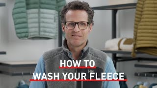 How to wash your fleece [upl. by Arjan239]