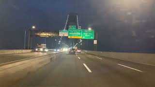 Crossing the Verrazano Bridge Cruzando el Puente Verrazano [upl. by Hakan]