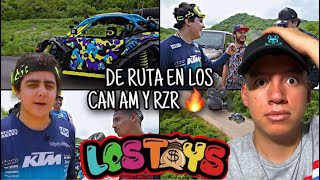 RUTA A COSALA EN LOS RZR Y CAN AM  LOS TOYS  MARKITOS TOYS  REACCIÓN [upl. by Aikemaj]