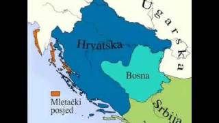 Hrvatske Granice Kroz Povijest [upl. by Airekahs951]