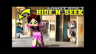 PopularMMOs Pat and Jen Minecraft PEWDIEPIE HIDE AND SEEK  Morph Hide And Seek [upl. by Agripina843]