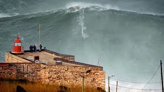 Nazaré ola de 30 metros [upl. by Occer]