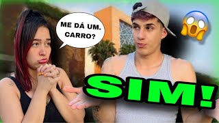 DISSE SIM PRA MINHA NOIVA POR 24 HORAS gastei muito [upl. by Sherwynd]