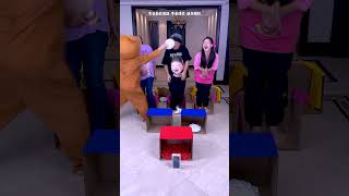 Color Box Challenge Who Stepped On The Trap Funnyfamily Partygames [upl. by Kinny]