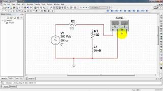 NI Multisim Measure average power and power factor with a wattmeter [upl. by Hueston737]