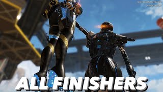 All Finishers with Revenants Creeping Death Skin  Apex Legends 4K 60 FPS [upl. by Gisella791]