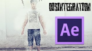 How To Do Burstdispersion in After Effects  After Effects Cc Tutorials Disintegration [upl. by Nalra]