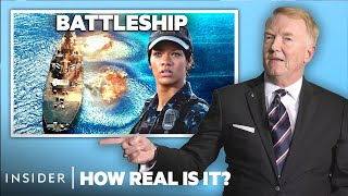 Navy Admiral Rates 8 Navy Warship Battles In Movies  How Real Is It  Insider [upl. by Aenit]