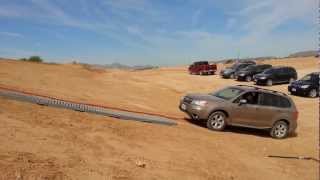 2014 Subaru Forester XMode OFF in action It can still get a grip Success [upl. by Initsed]