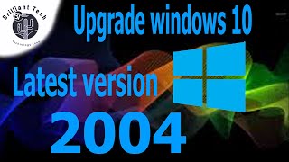 How to update windows 10 1909 to windows 10 2004 [upl. by Poree]