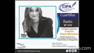 CUARTILLAS RADIO 11 DE MARZO DE 2024 PERIODISTA CRISTINA PLAZAS MICHELSEN [upl. by Eraste]