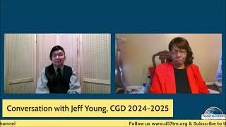 Getting to know Jeffrey Young District 57 Club Growth Director [upl. by Almund]