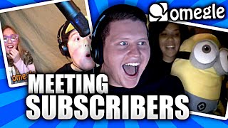 OMEGLE MEETING SUBSCRIBERS [upl. by Hteboj]