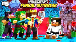 PART 5  WE FOUND CURE IN FUNGAL INFECTION OUTBREAK WORLD😰 MINECRAFT [upl. by Delano980]