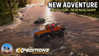 Expeditions Mudrunner  New Mod Map In Development [upl. by Annod]