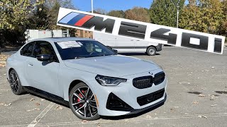 2024 BMW M240i xDrive POV Start Up Test Drive Walkaround and Review [upl. by Chassin]