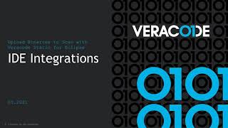 Upload Binaries to Scan with Veracode Static for Eclipse [upl. by Irby]