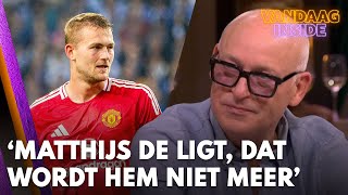 René ziet het somber in voor Matthijs de Ligt Dat wordt hem niet meer  VANDAAG INSIDE [upl. by Anahpos]