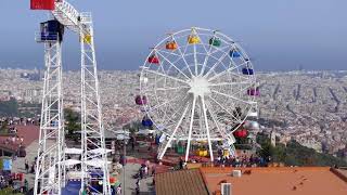 Tibidabo  Barcelona 4KUHD [upl. by Gnilyam]