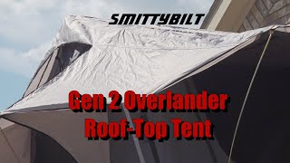 Smittybilt GEN2 Overlander Tent  First Glance [upl. by Yblocaj]