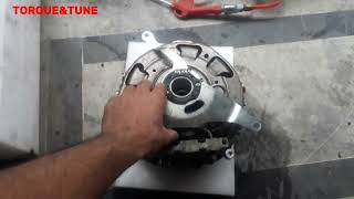 honda vezel hybrid DCT clutch bearing replacement  flywheel lock point [upl. by Geffner]