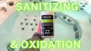 Sanitizing amp Oxidation  Chlorine amp Shock Use in Your Jacuzzi Hot Tub [upl. by Idnar599]