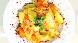 Ekşili Zeytinyağlı Pırasa ● Tasty Food Recipes [upl. by Guria]