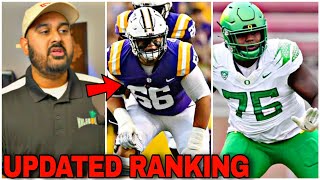 Ranking Top 5 2025 NFL Draft Offensive Tackles in College Football [upl. by Lindly]