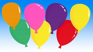 quotPretty Balloonsquot balloon song for learning colors  Little Blue Globe Band [upl. by Adyahs]