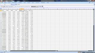 How to calculate the dividend adjusted return of a stock using MS Excel [upl. by Ahseim]