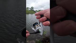 Set the Hook a Little Too Hard 😂 fishing largemouthbass [upl. by Irianat]