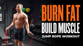 Burn Fat amp Build Muscle with this Jump Rope and Dumbbell Workout [upl. by Rech]