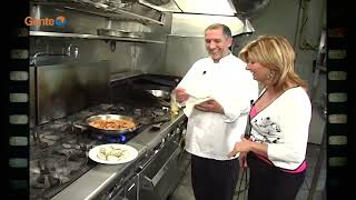 Nellie in the kitchen with chef David Ribeiro cooking Carne Pork Alentejana  Sept3023  7 [upl. by Ecertak]