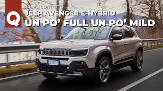 TEST DRIVE del nuovo 12 eHybrid sulla SUV JEEP da 26000€  Jeep Avenger ibrida 2024 [upl. by Mechling]