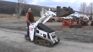 2008 Bobcat MT52 Mini Rubber Track Skid Steer Loader For Sale [upl. by Delia]