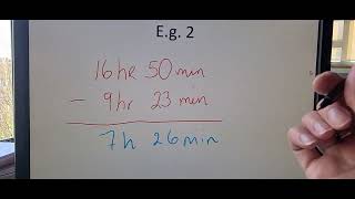 JC Time addition subtraction analogue vs digital clocks am vs pm [upl. by Yeruoc]