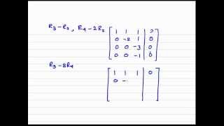 Homogeneous Systems Of Linear Equations  Trivial Solutions [upl. by Jakoba]