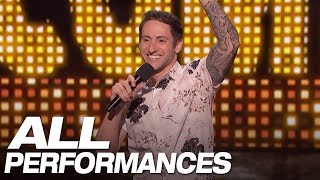 All Of Samuel J Comroes Full Performances On AGT  Americas Got Talent 2018 [upl. by Eustis]