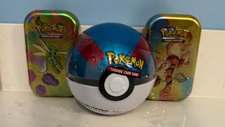 Samsclub Exclusive Pokemon 151 Tin and PokeBall Unboxing [upl. by Vergil642]