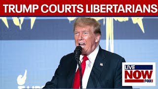 BREAKING Trump promises Libertarian in his cabinet  LiveNOW from FOX [upl. by Fenner]