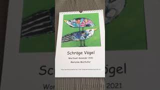 Kalender 2021 Schräge Vögel [upl. by Eevets]