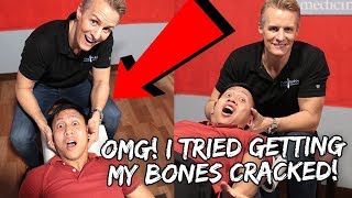 OMG Getting Our Bones Cracked  Vlog 545 [upl. by Pace]