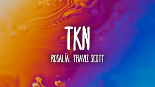 ROSALÍA Travis Scott  TKN LyricsLetra [upl. by Hewitt]