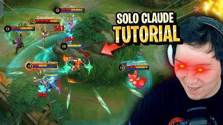 2024 Detail Advance Claude  Basic Gold lane Tutorial  Mobile Legends [upl. by Ermentrude119]