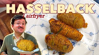 Hasselback kartofler i airfryer [upl. by Ahsitel814]