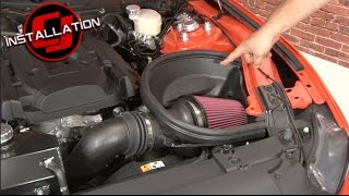 20152017 Mustang EcoBoost Roush Cold Air Intake Kit Installation [upl. by Urbano]