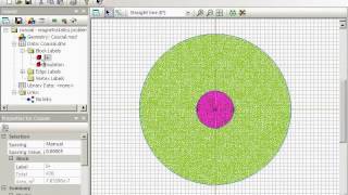 QuickField Sample Problem Inductance of a pair of concentric cylinders [upl. by Sidky]