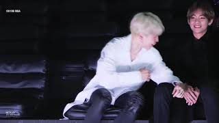 Vmin MINV Jimin Taehyung  sweet reaction to vmin [upl. by Chladek]