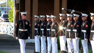 Silent Drill Platoon Throw and Catch HD [upl. by Grosberg]