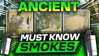 EVERY Smoke You MUST KNOW on Ancient in CS2 [upl. by Ellicott719]